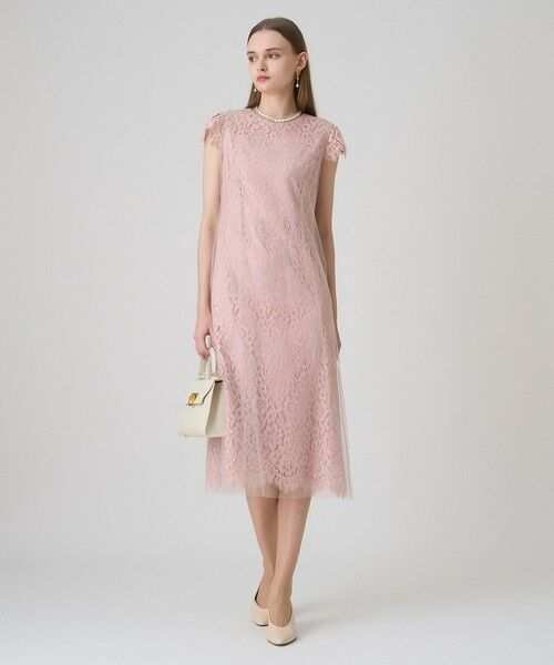 ANAYI / アナイ ドレス | リバーレースチュールAラインワンピース | 詳細3