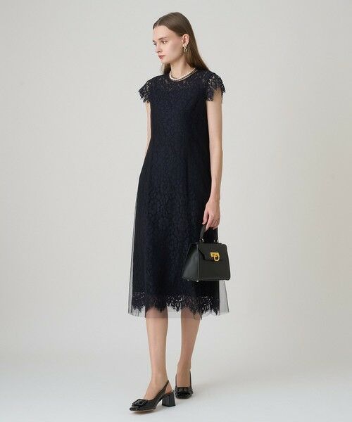 ANAYI / アナイ ドレス | リバーレースチュールAラインワンピース | 詳細16