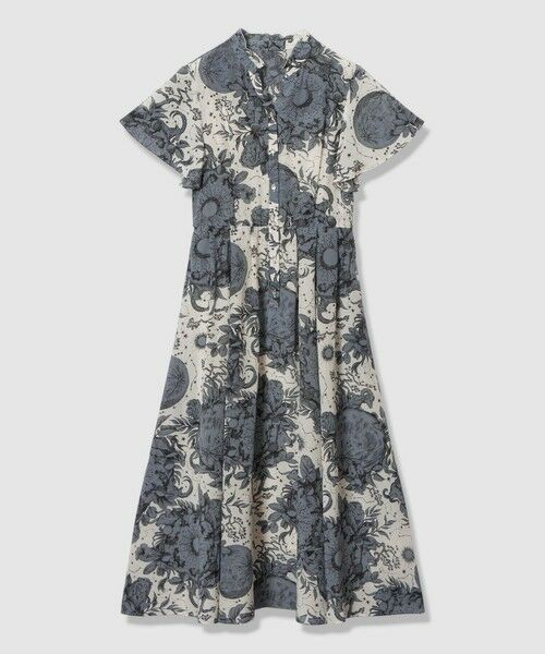 ANAYI / アナイ ロング・マキシ丈ワンピース | コンスティレーションプリントギャザーワンピース | 詳細6