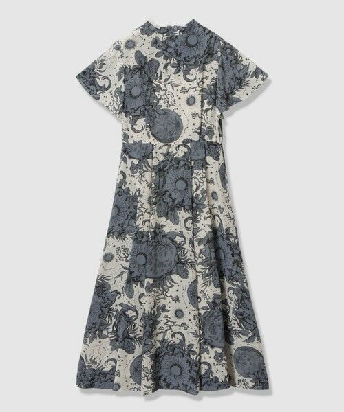 ANAYI / アナイ ロング・マキシ丈ワンピース | コンスティレーションプリントギャザーワンピース | 詳細7