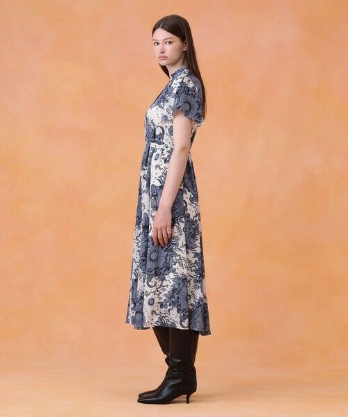 ANAYI / アナイ ロング・マキシ丈ワンピース | コンスティレーションプリントギャザーワンピース | 詳細3