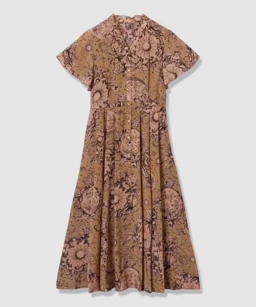 ANAYI / アナイ ロング・マキシ丈ワンピース | コンスティレーションプリントギャザーワンピース | 詳細18