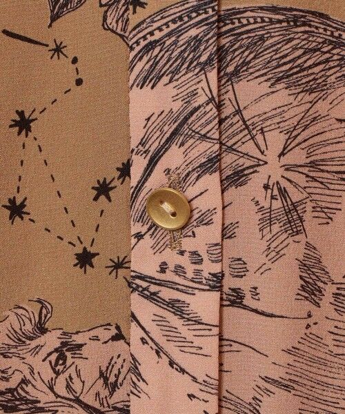 ANAYI / アナイ ロング・マキシ丈ワンピース | コンスティレーションプリントギャザーワンピース | 詳細20