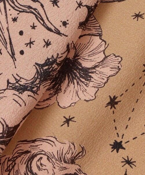 ANAYI / アナイ ロング・マキシ丈ワンピース | コンスティレーションプリントギャザーワンピース | 詳細22