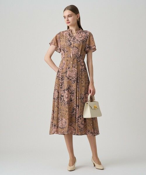 ANAYI / アナイ ロング・マキシ丈ワンピース | コンスティレーションプリントギャザーワンピース | 詳細16