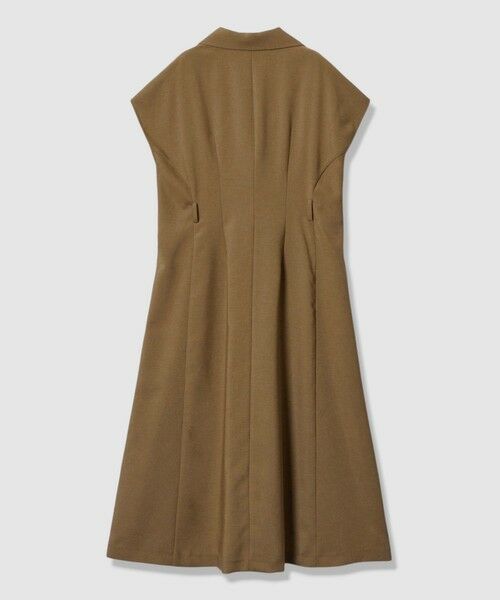 ANAYI / アナイ ロング・マキシ丈ワンピース | スラブオックスフレンチスリーブワンピース | 詳細3