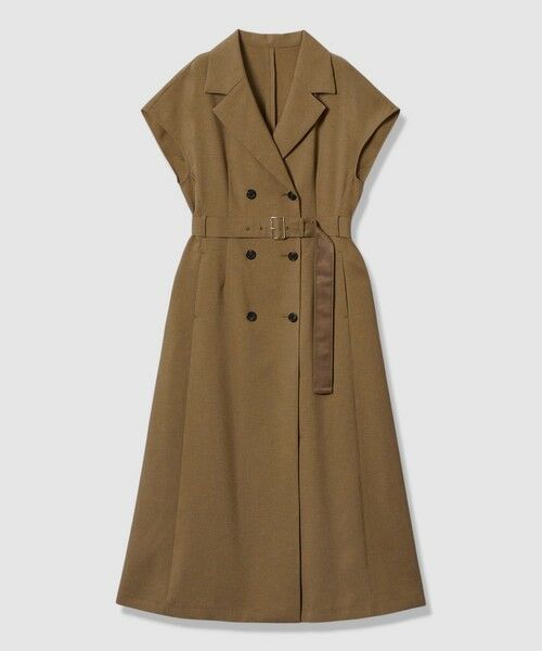 美品 アナイ ANAYI 綿麻バランサーキュラーフレア ワンピース リネン 38 美品 アナイ ANAYI 綿麻バランサーキュラーフレア ワンピース