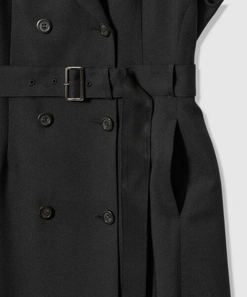 ANAYI / アナイ ロング・マキシ丈ワンピース | スラブオックスフレンチスリーブワンピース | 詳細11