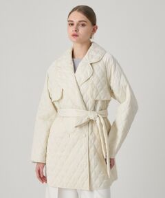 ANAYI / アナイ トレンチコート | キルティングテーラードロストコート