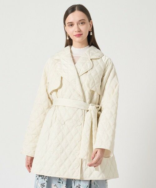 ANAYI / アナイ トレンチコート | キルティングテーラードロストコート | 詳細4