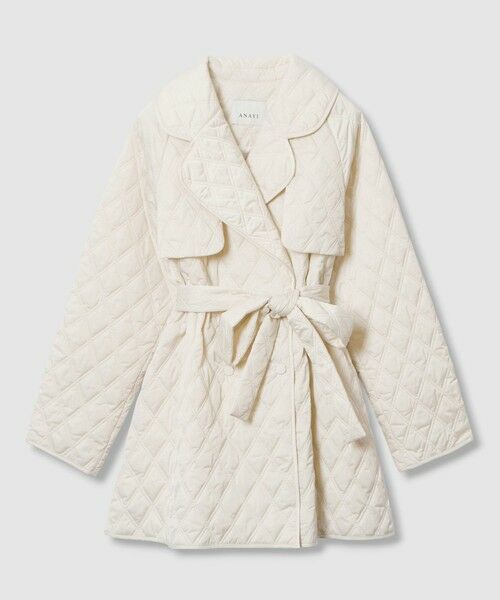 ANAYI / アナイ トレンチコート | キルティングテーラードロストコート | 詳細8