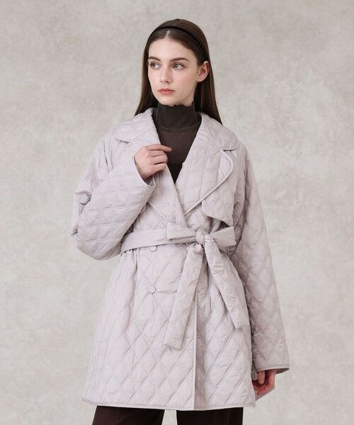 ANAYI / アナイ トレンチコート | キルティングテーラードロストコート | 詳細12