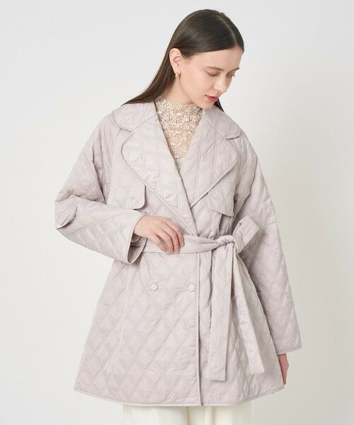 ANAYI / アナイ トレンチコート | キルティングテーラードロストコート | 詳細25