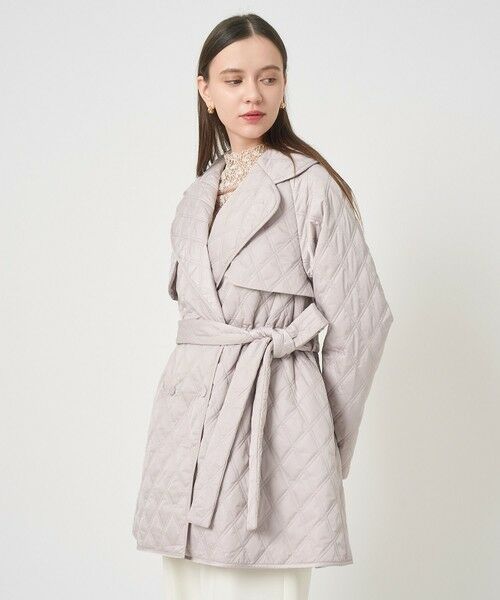 ANAYI / アナイ トレンチコート | キルティングテーラードロストコート | 詳細26