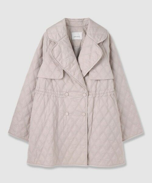 ANAYI / アナイ トレンチコート | キルティングテーラードロストコート | 詳細26