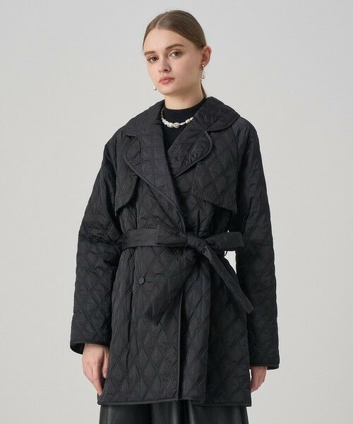 ANAYI / アナイ トレンチコート | キルティングテーラードロストコート | 詳細28