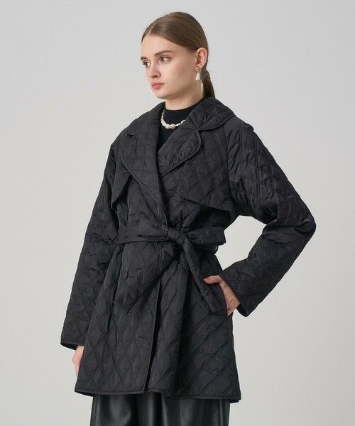 ANAYI / アナイ トレンチコート | キルティングテーラードロストコート | 詳細29