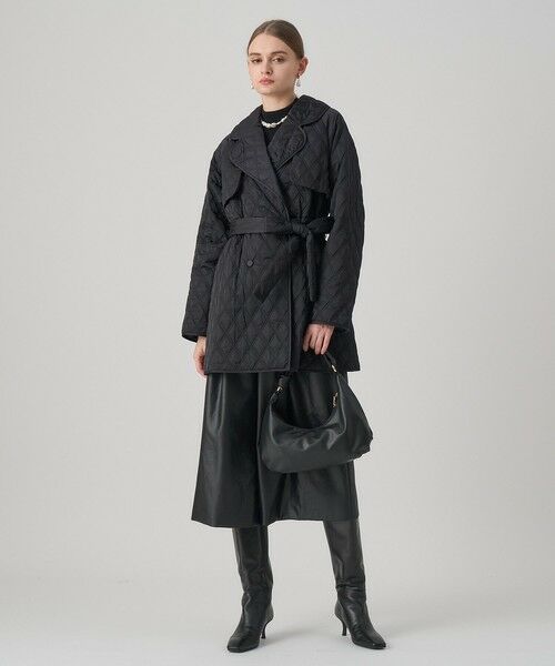ANAYI / アナイ トレンチコート | キルティングテーラードロストコート | 詳細30