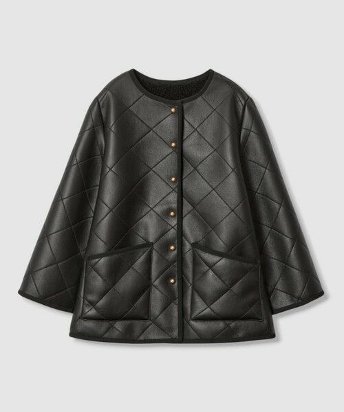 ANAYI / アナイ トレンチコート | フェイクムートンキルティングコート | 詳細19