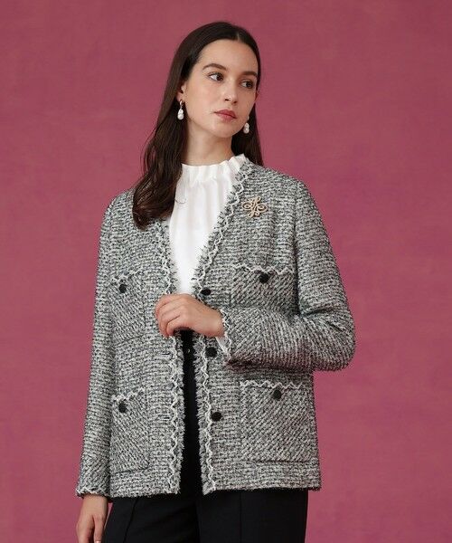 ANAYI / アナイ ブローチ・コサージュ | ロゴモチーフパールブローチ | 詳細1