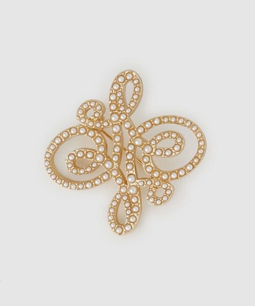 ANAYI / アナイ ブローチ・コサージュ | ロゴモチーフパールブローチ | 詳細3