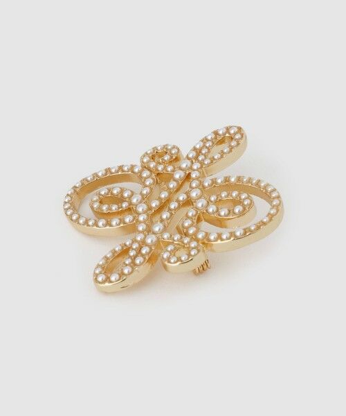 ANAYI / アナイ ブローチ・コサージュ | ロゴモチーフパールブローチ | 詳細4