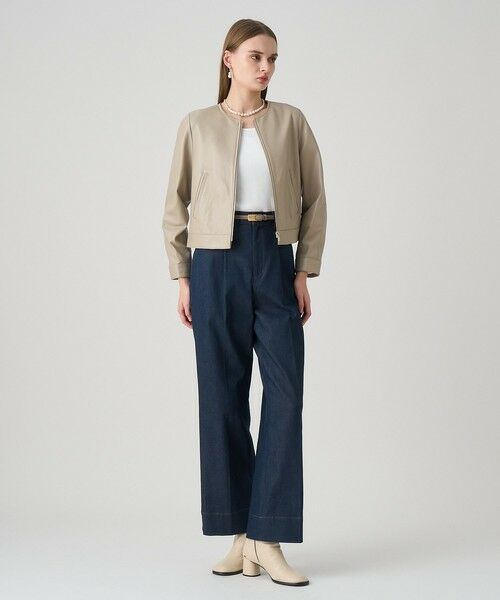 ANAYI / アナイ カットソー | コットンテレコボートネックプルオーバー | 詳細5