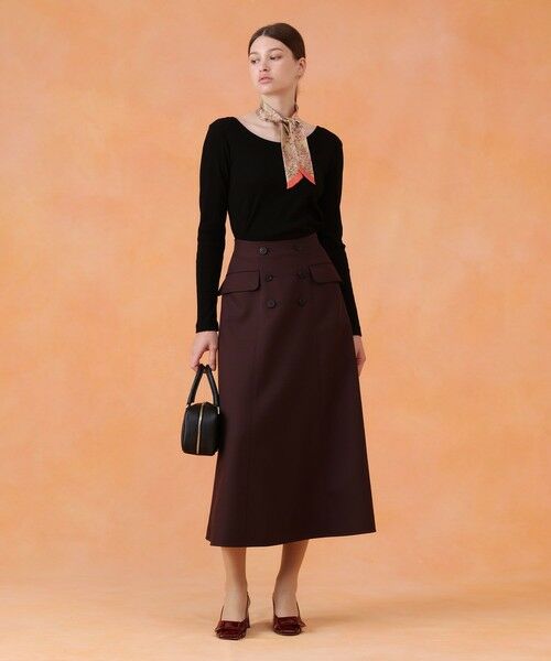 ANAYI / アナイ カットソー | コットンテレコボートネックプルオーバー | 詳細21