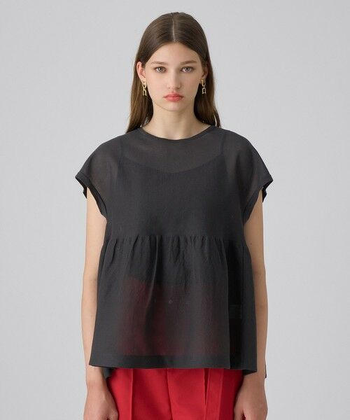 ANAYI / アナイ ニット・セーター | シアーケーププルオーバー | 詳細6