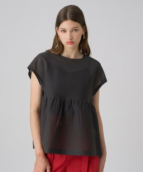 ANAYI / アナイ ニット・セーター | シアーケーププルオーバー | 詳細9