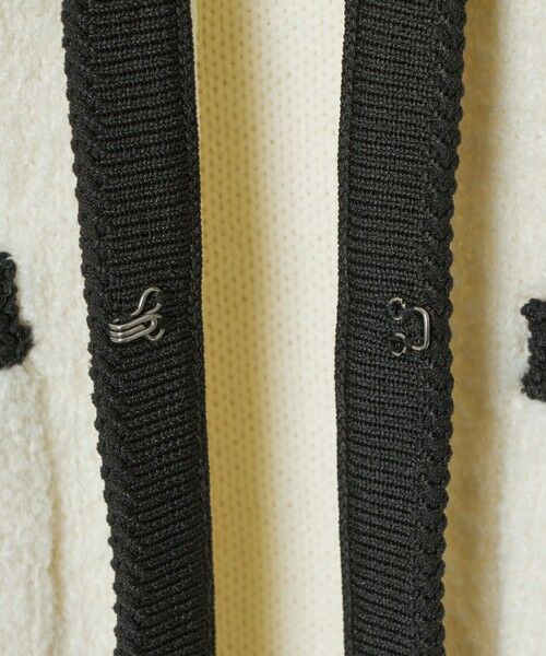 ANAYI / アナイ カーディガン・ボレロ | ウールブークレポケットロング カーディガン | 詳細14