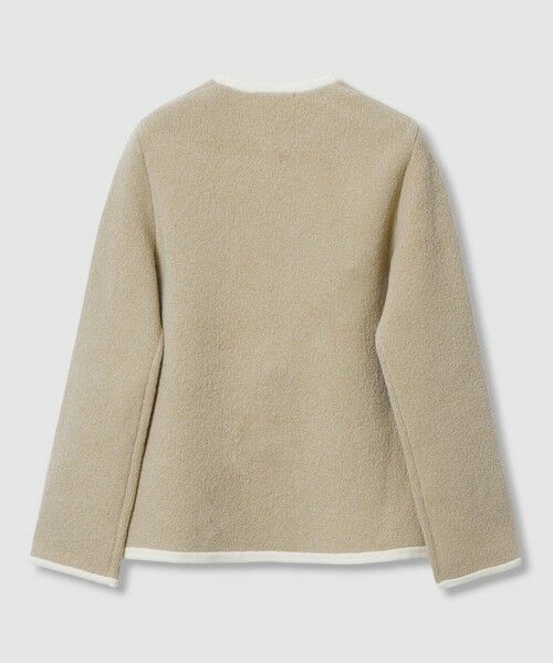 ANAYI / アナイ カーディガン・ボレロ | ウールブークレポケットロング カーディガン | 詳細22