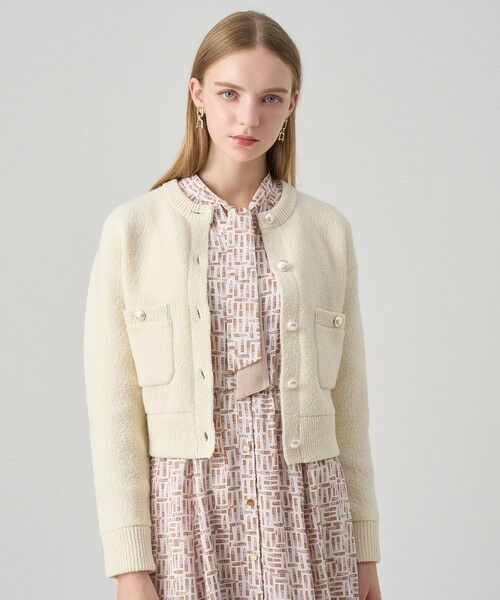 ANAYI / アナイ カーディガン・ボレロ | ウールブークレブルゾン カーディガン | 詳細1