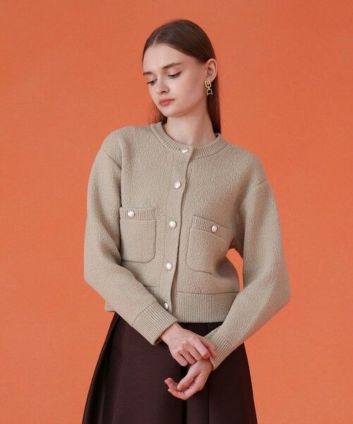 ANAYI / アナイ カーディガン・ボレロ | ウールブークレブルゾン カーディガン | 詳細10