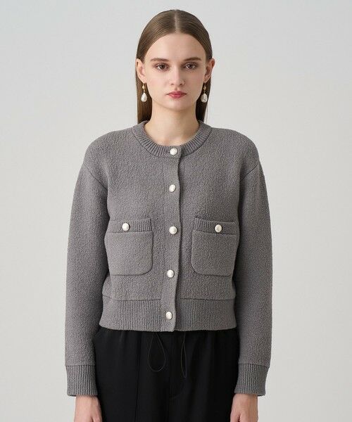 ANAYI / アナイ カーディガン・ボレロ | ウールブークレブルゾン カーディガン | 詳細17