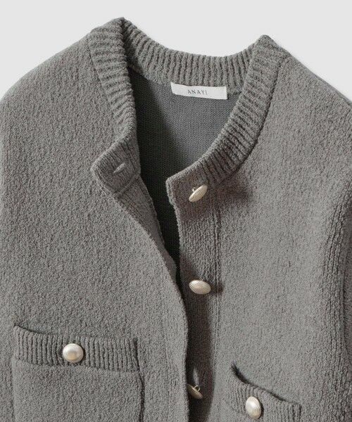 ANAYI / アナイ カーディガン・ボレロ | ウールブークレブルゾン カーディガン | 詳細26