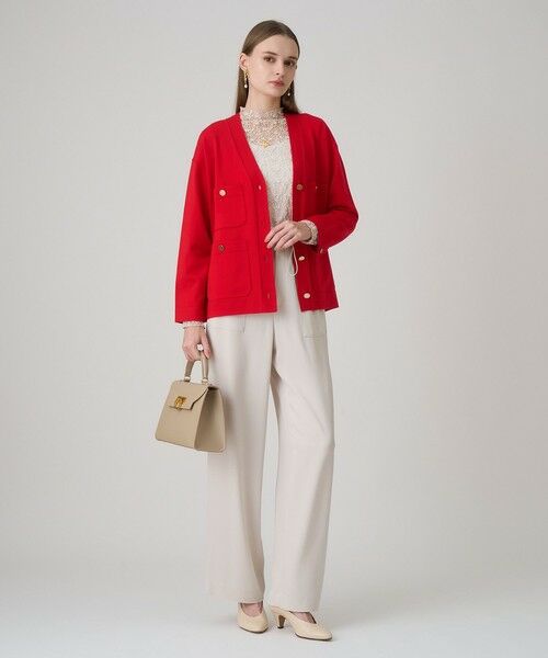 ANAYI / アナイ カーディガン・ボレロ | エキストラファインメリノボクシー ジャケット カーディガン | 詳細10