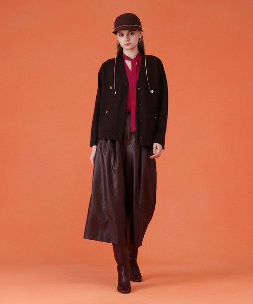 ANAYI / アナイ カーディガン・ボレロ | エキストラファインメリノボクシー ジャケット カーディガン | 詳細16