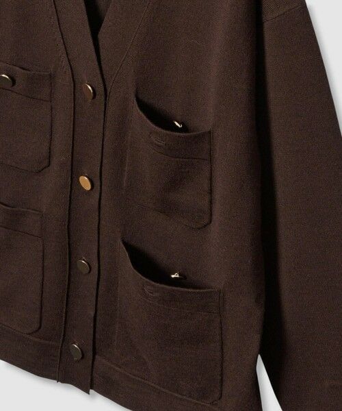 ANAYI / アナイ カーディガン・ボレロ | エキストラファインメリノボクシー ジャケット カーディガン | 詳細21