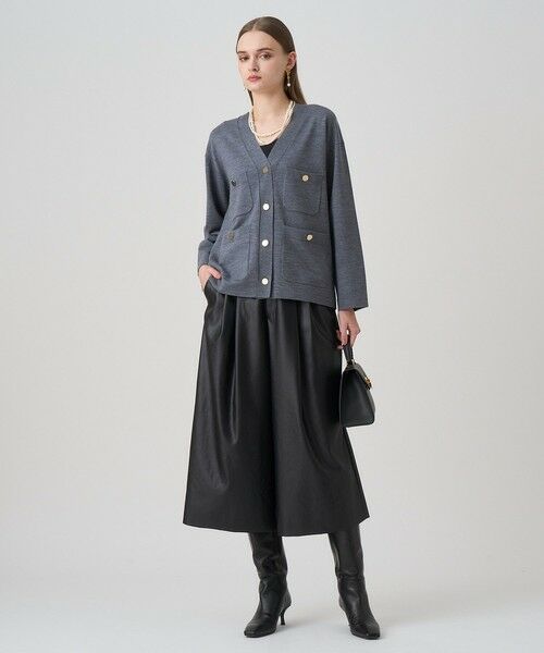 ANAYI / アナイ カーディガン・ボレロ | エキストラファインメリノボクシー ジャケット カーディガン | 詳細27