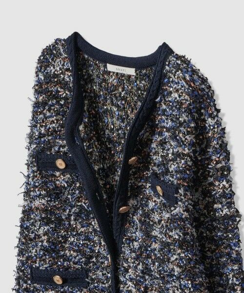 ANAYI / アナイ カーディガン・ボレロ | メランジュツイード カーディガン | 詳細12
