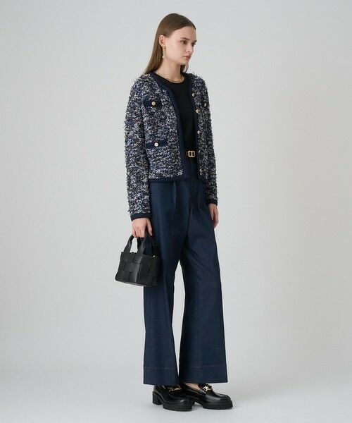 ANAYI / アナイ カーディガン・ボレロ | メランジュツイード カーディガン | 詳細8