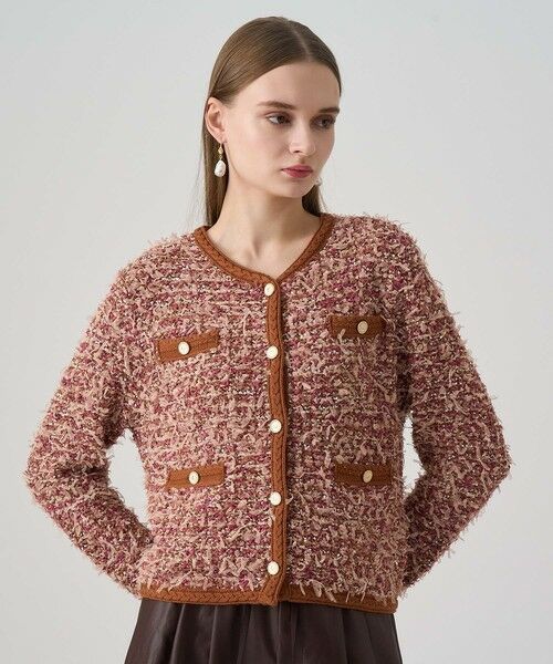 ANAYI / アナイ カーディガン・ボレロ | メランジュツイード カーディガン | 詳細17