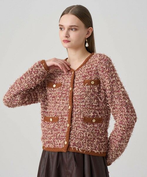 ANAYI / アナイ カーディガン・ボレロ | メランジュツイード カーディガン | 詳細18