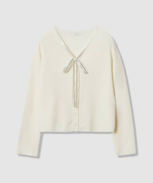 ANAYI / アナイ カーディガン・ボレロ | ステップビジューVネックカーディガン | 詳細7