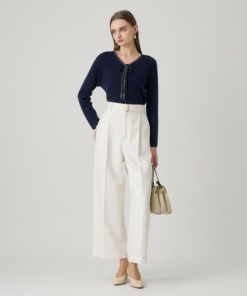 ANAYI / アナイ カーディガン・ボレロ | ステップビジューVネックカーディガン | 詳細23