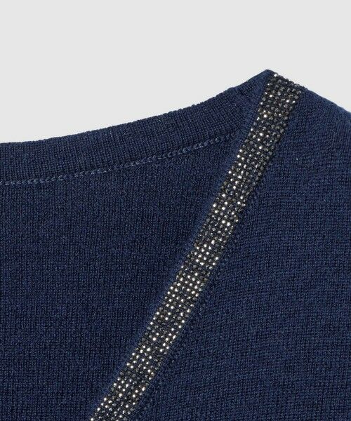 ANAYI / アナイ カーディガン・ボレロ | ステップビジューVネックカーディガン | 詳細26