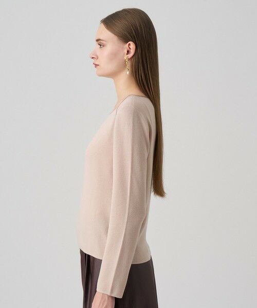 ANAYI / アナイ ニット・セーター | ステップビジューボートネック プルオーバー | 詳細9