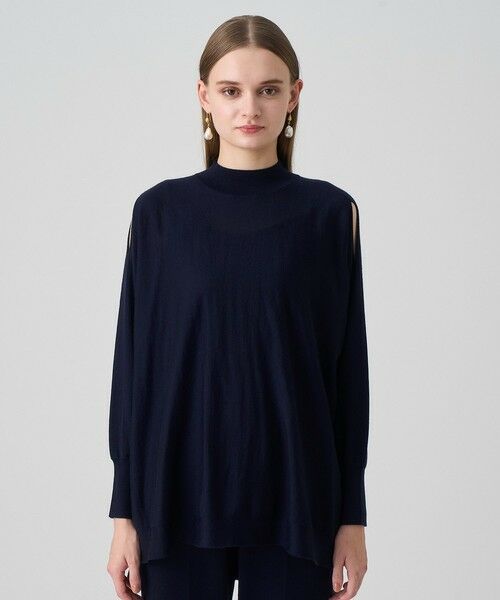 ANAYI / アナイ ニット・セーター | 【セットアップ対応商品】メリノウールオーバーサイズ プルオーバー | 詳細1