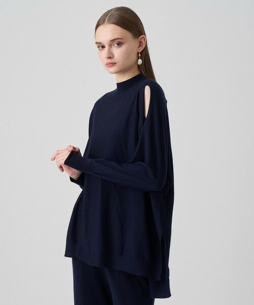 ANAYI / アナイ ニット・セーター | 【セットアップ対応商品】メリノウールオーバーサイズ プルオーバー | 詳細4